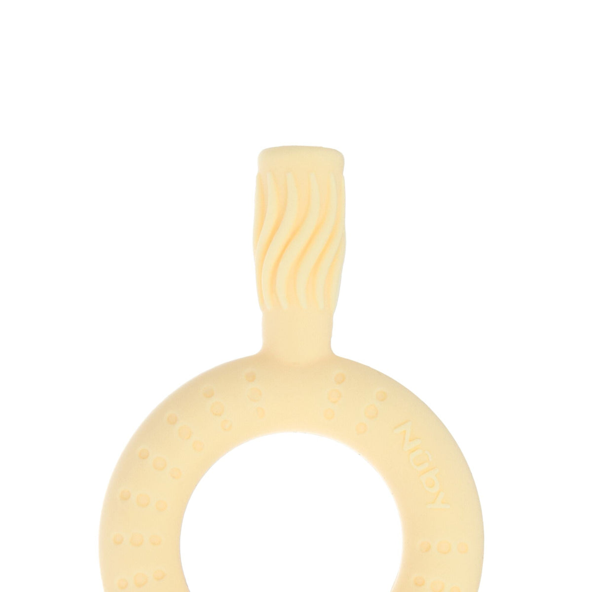Hollow Sensory Tube Teethers | Green/Yellow
